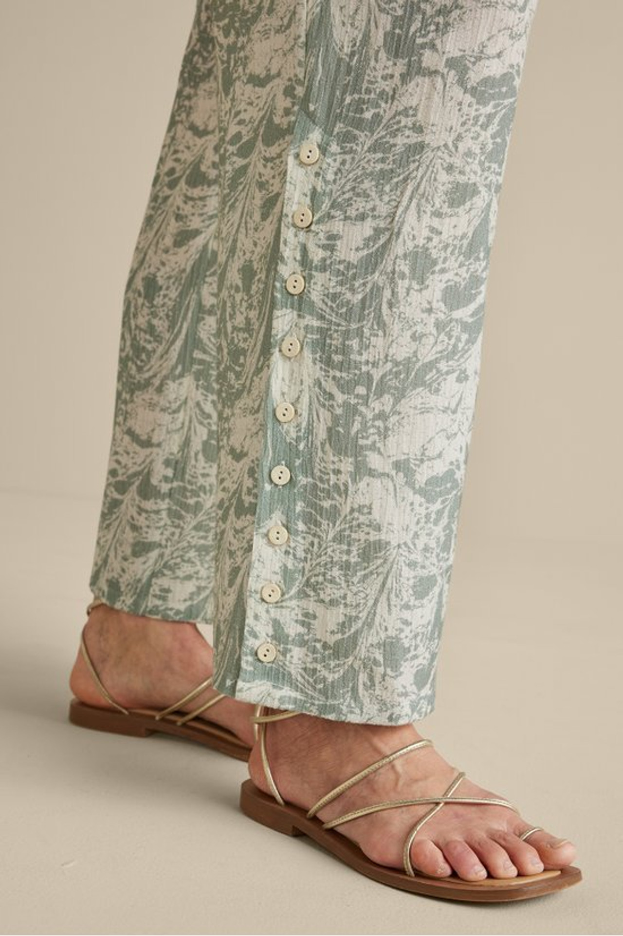 Oceo Gauze Wide-Leg Pants - Soft Surroundings Outlet