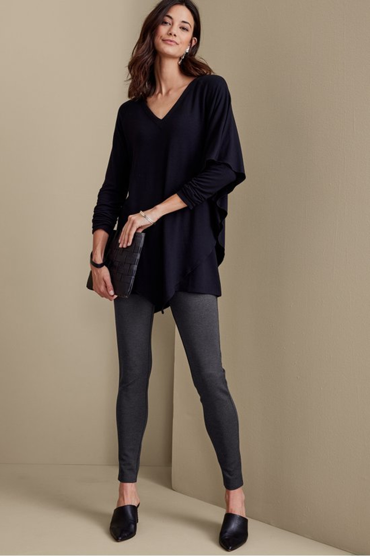 SoftEssential™ Ponte Leggings - Soft Surroundings Outlet