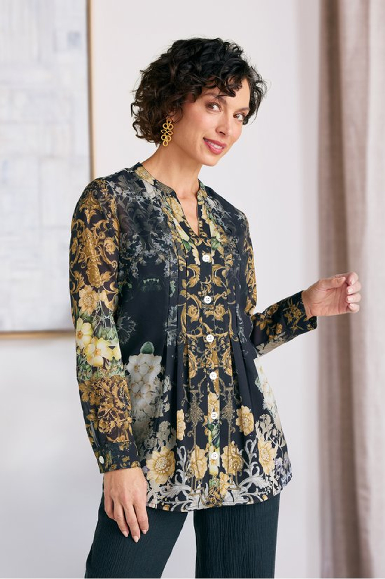 Baroque Top & Cami - Soft Surroundings Outlet