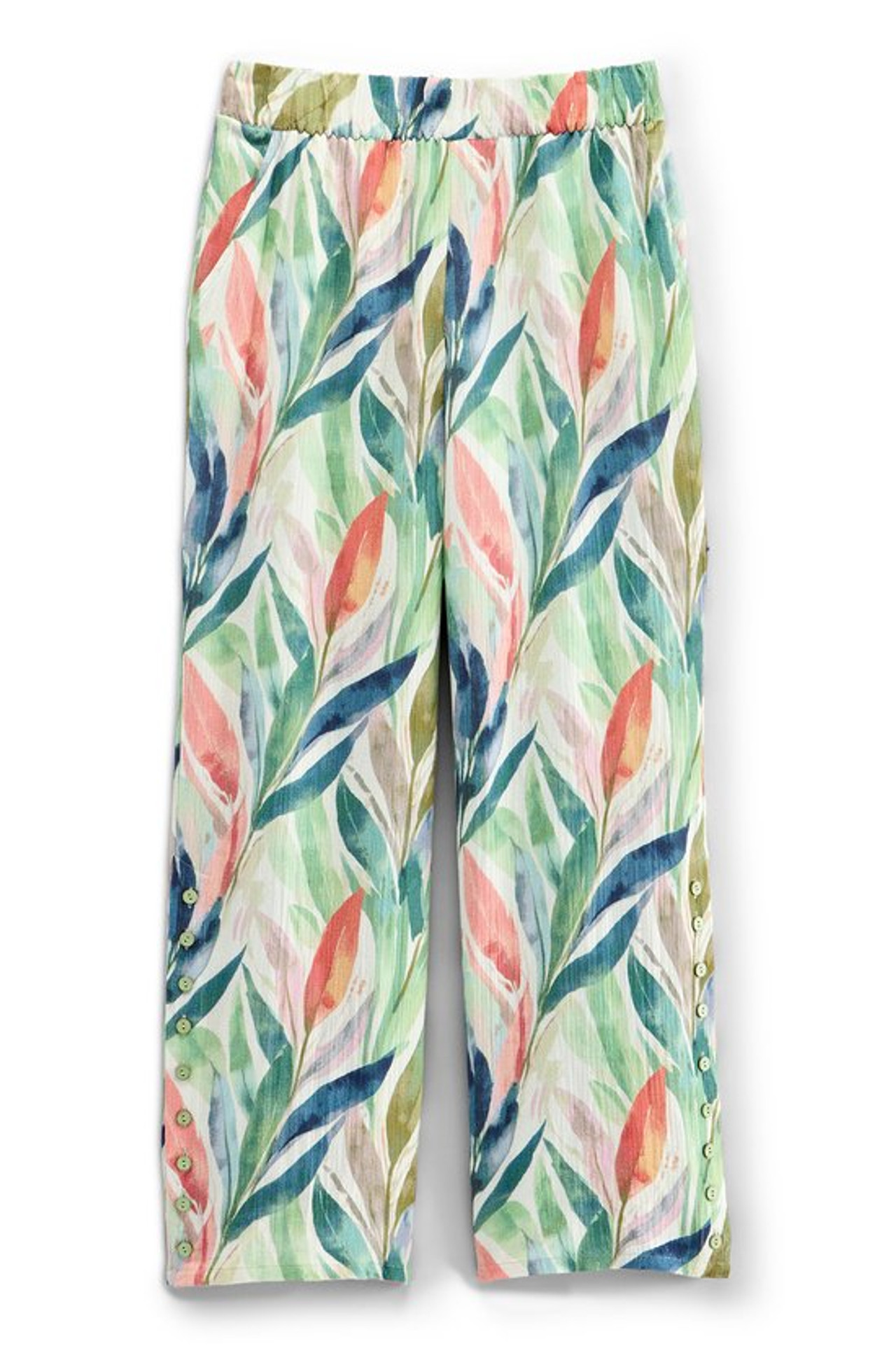 Oceo Gauze Wide-Leg Pants - Soft Surroundings Outlet