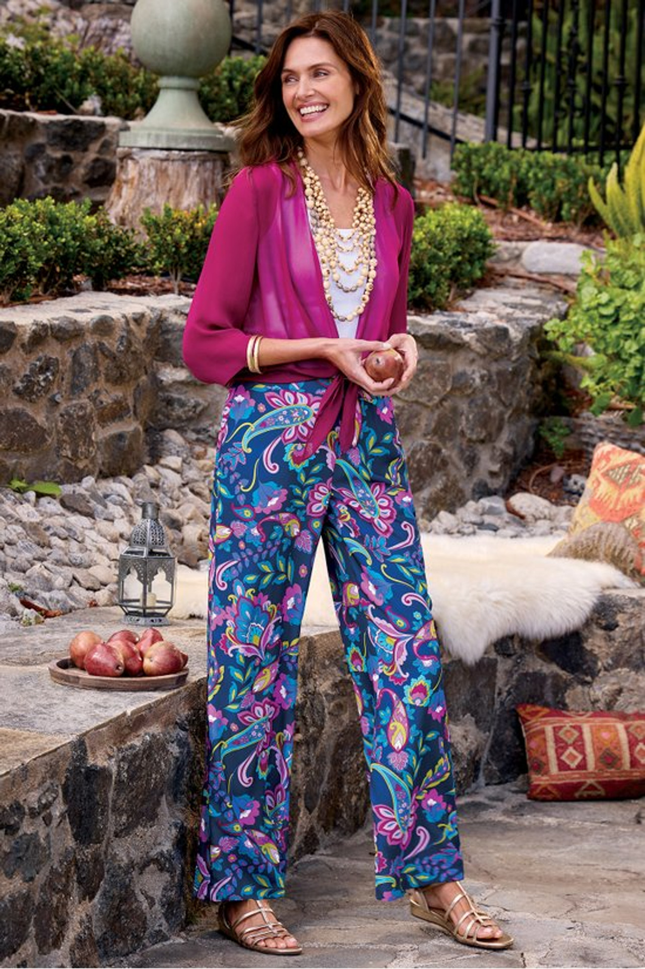 Korva Wide Leg Pants - Soft Surroundings Outlet