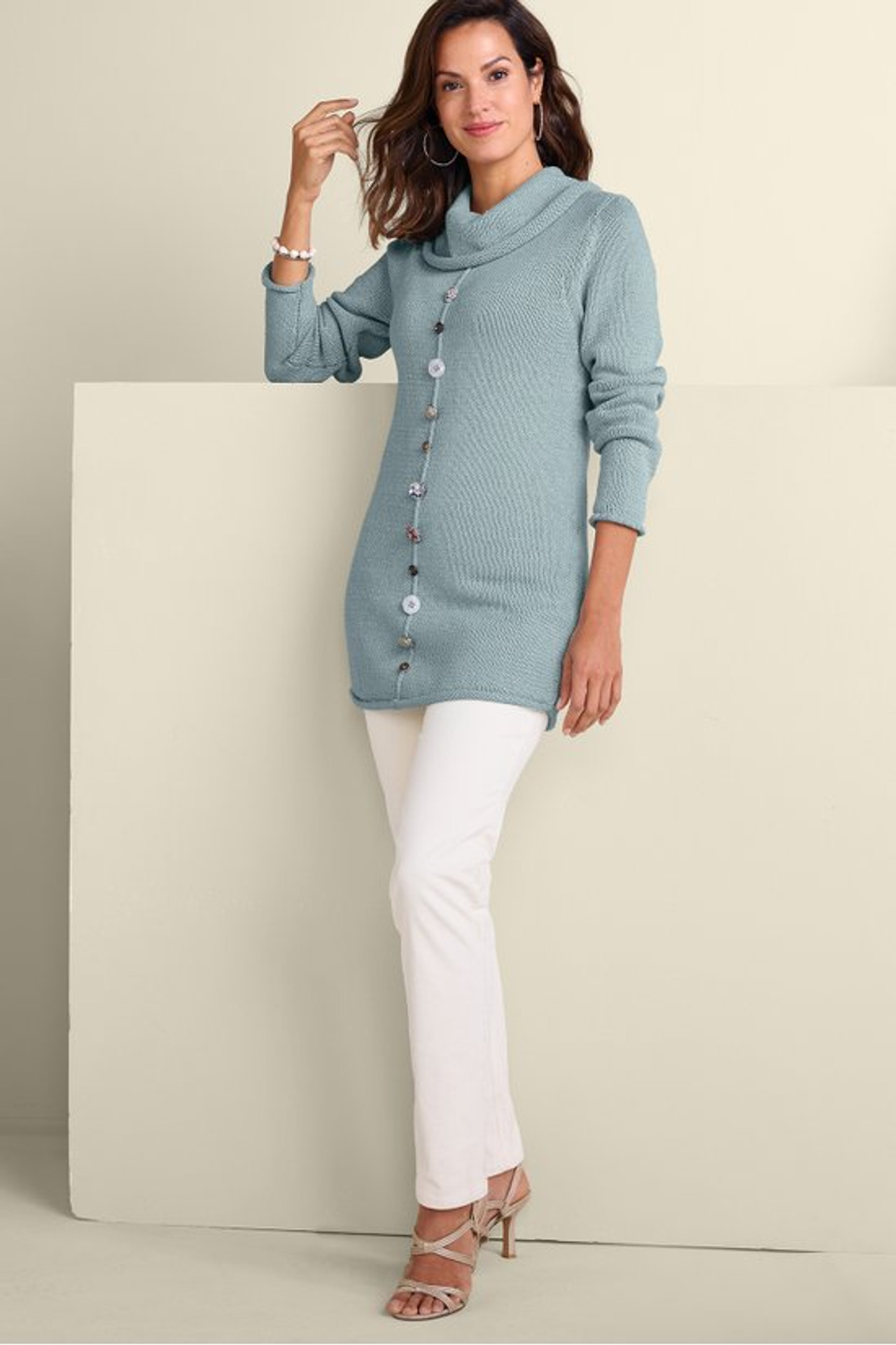 Nordic Nights Sweater Tunic - Soft Surroundings Outlet