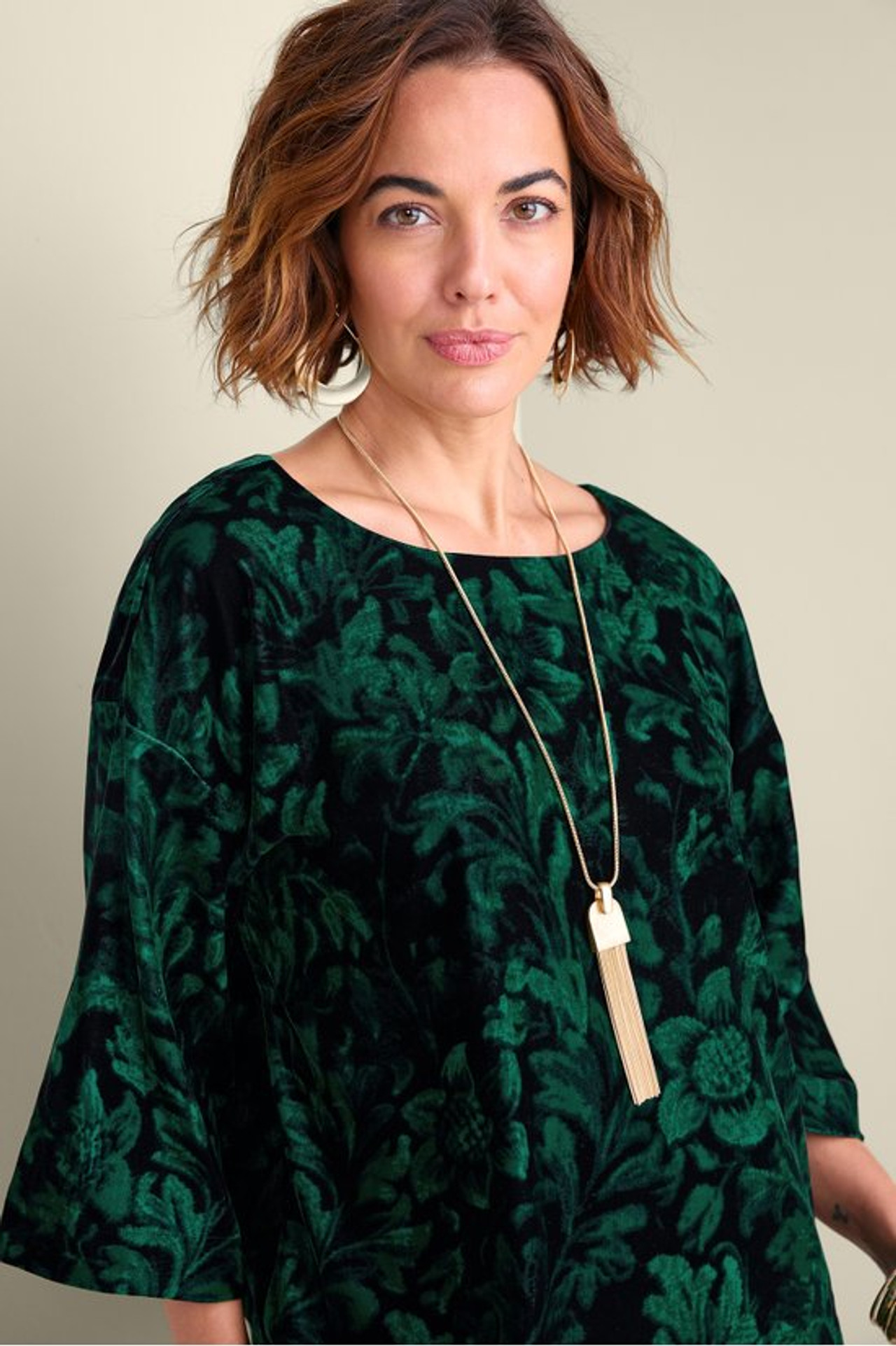 Aria Velvet Top - Soft Surroundings Outlet