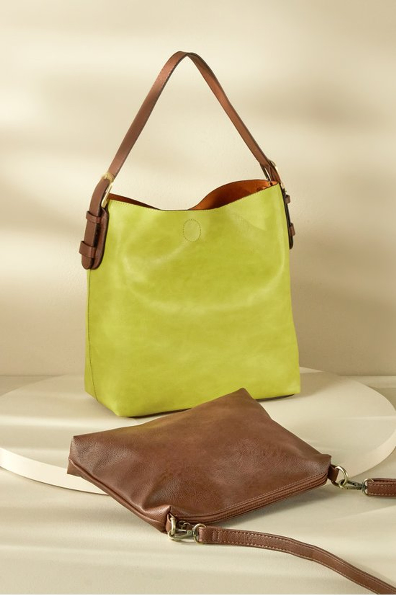 Gabrielle Vegan Leather Handbag - Soft Surroundings Outlet