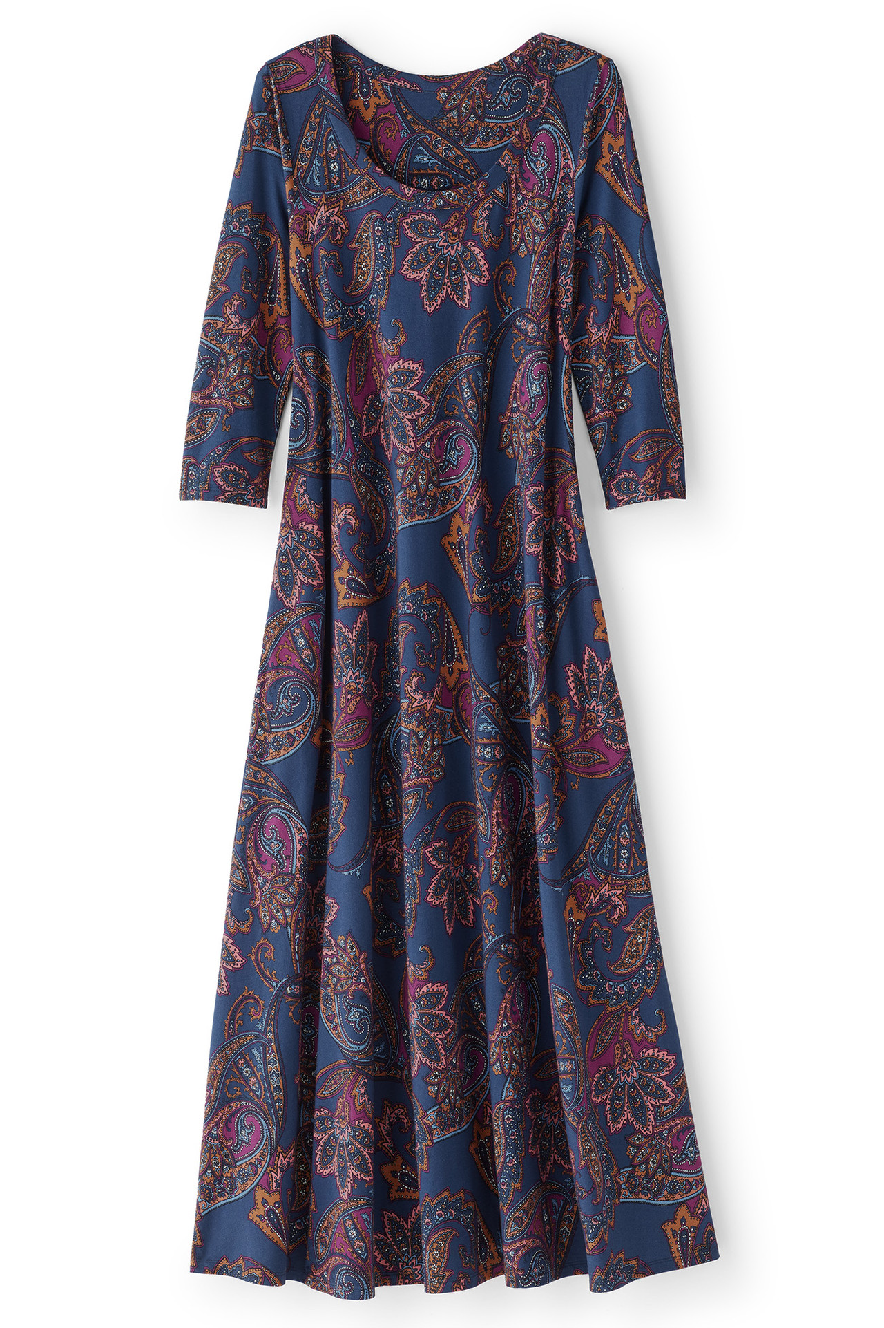 Santiago 3/4 Sleeve Dress - Soft Surroundings Outlet