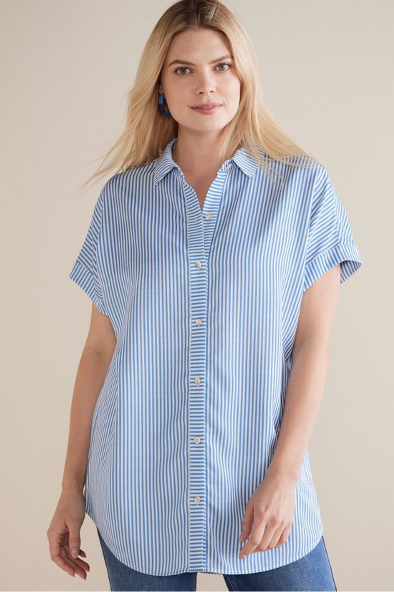 Je Veux TENCEL™ Shirt - Soft Surroundings Outlet