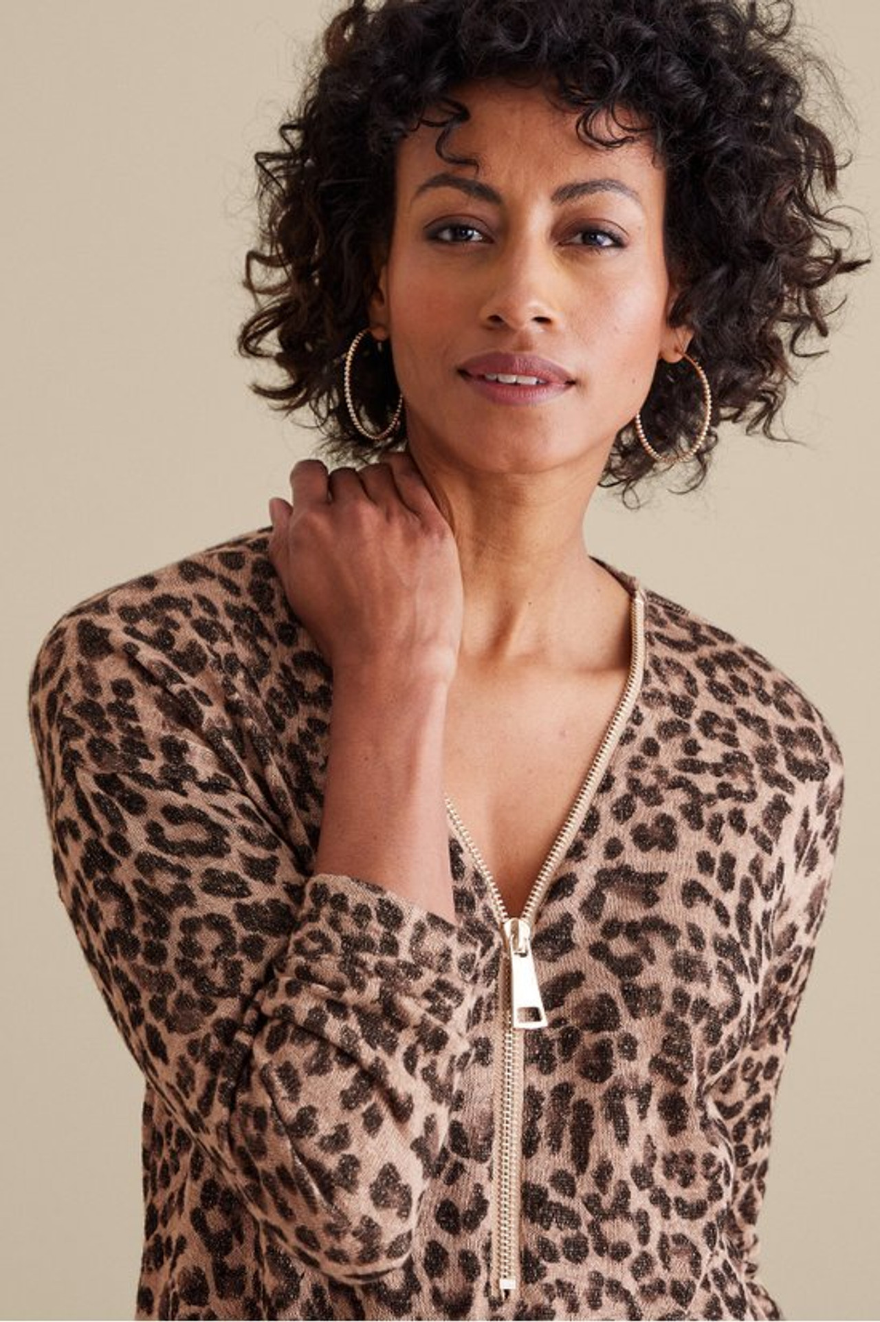 Valentina Zip Sweater - Soft Surroundings Outlet