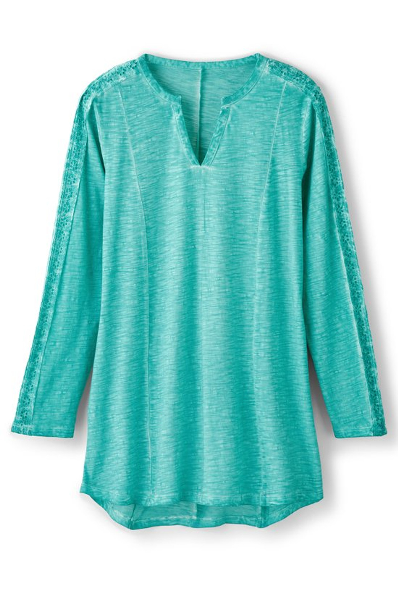 Joan Eyelet Tunic - Soft Surroundings Outlet