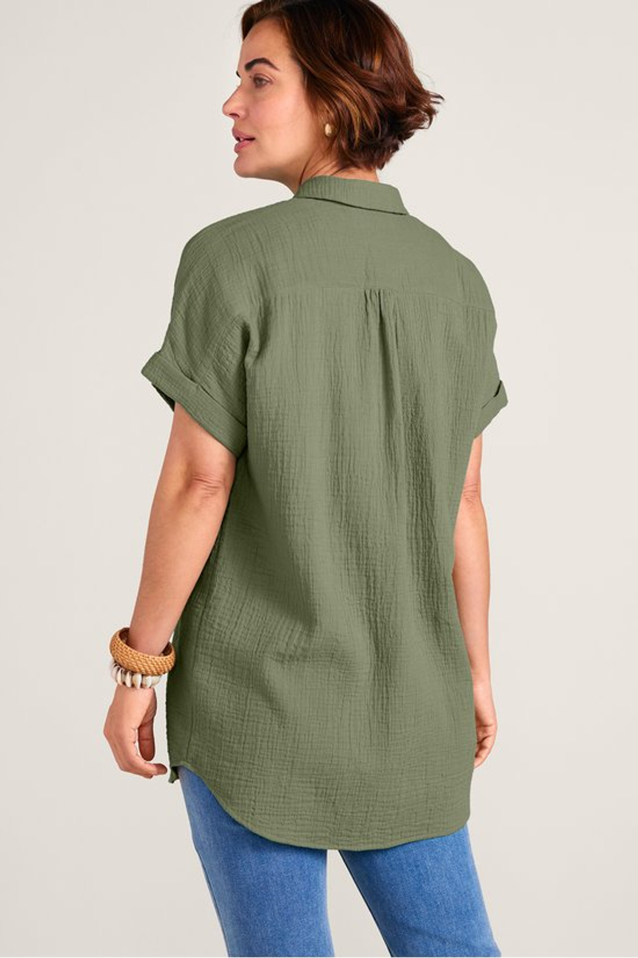 Je Veux Gauze Top - Soft Surroundings Outlet