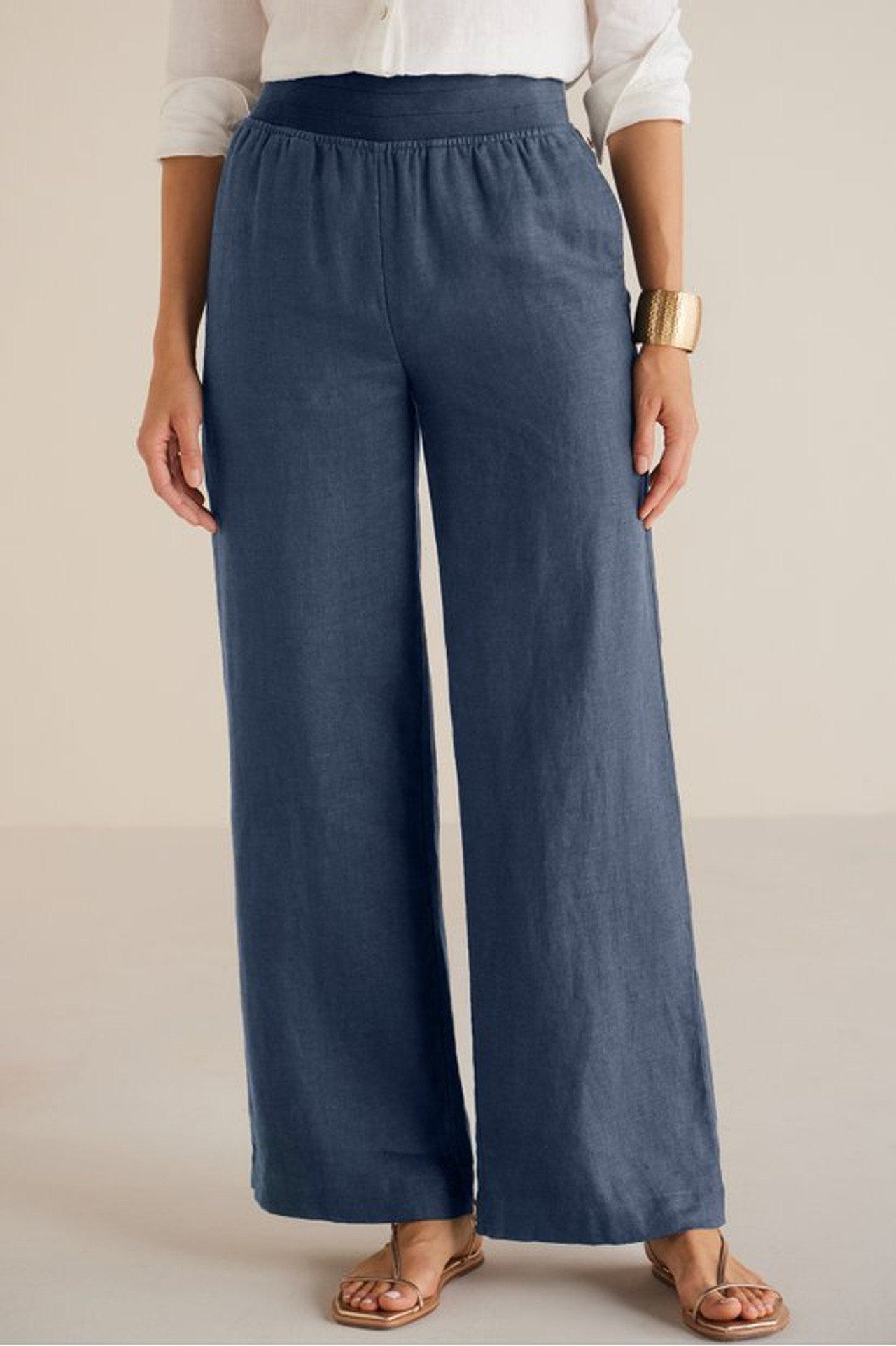 Aliso Point Linen Pants - Soft Surroundings Outlet