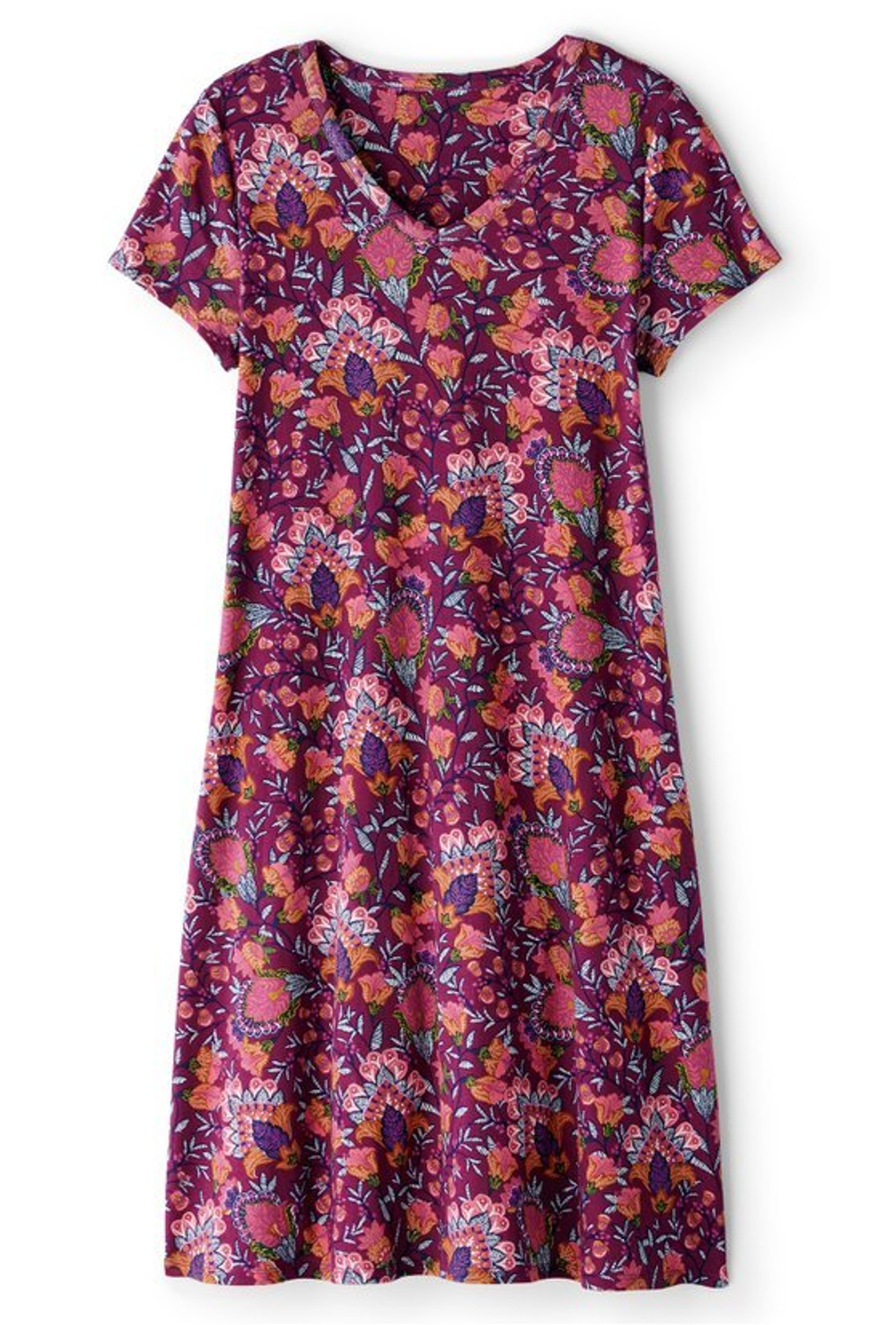 SoftEssential™ Supima® T-Shirt Dress - Soft Surroundings Outlet