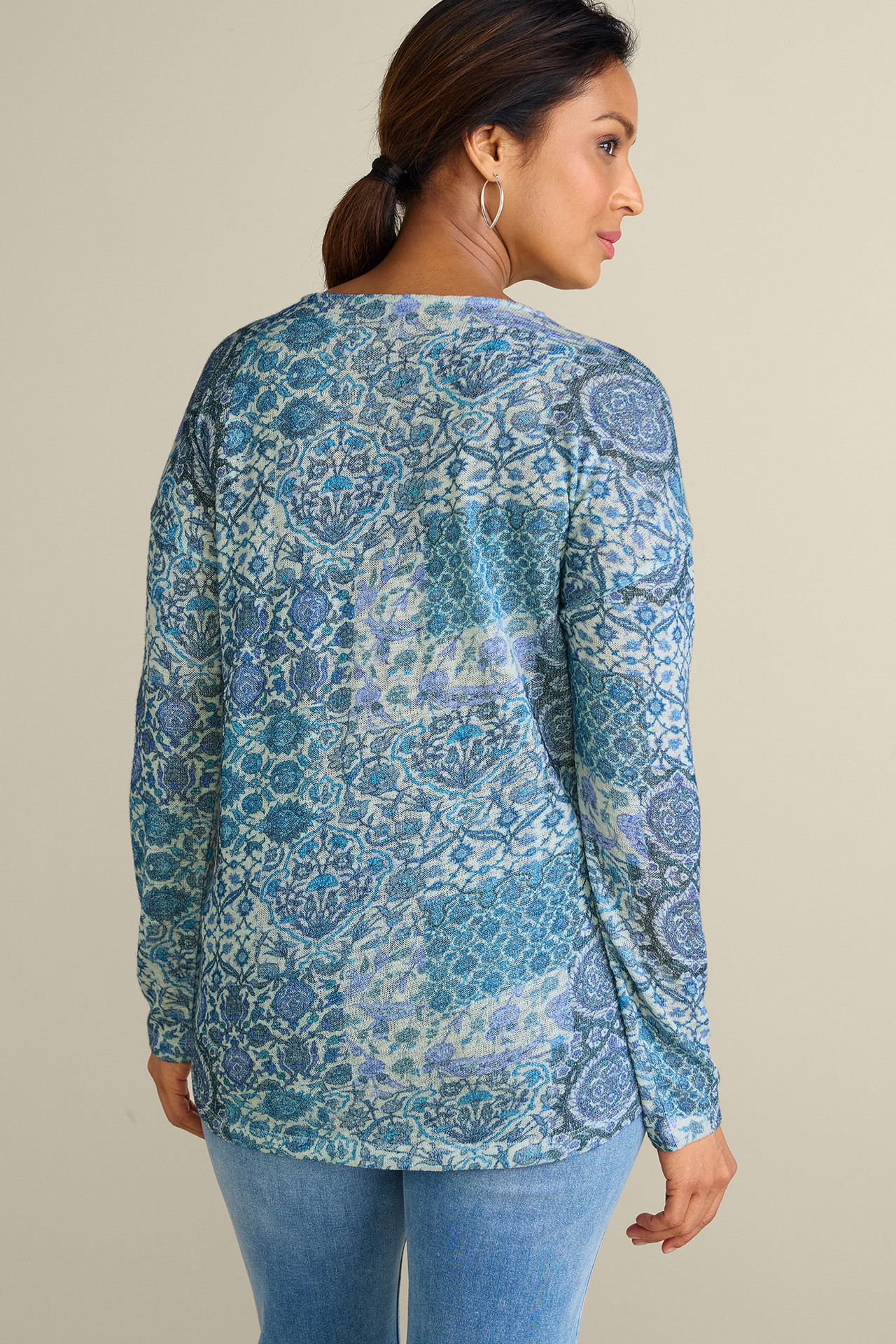 Valentina Zip Sweater - Soft Surroundings Outlet