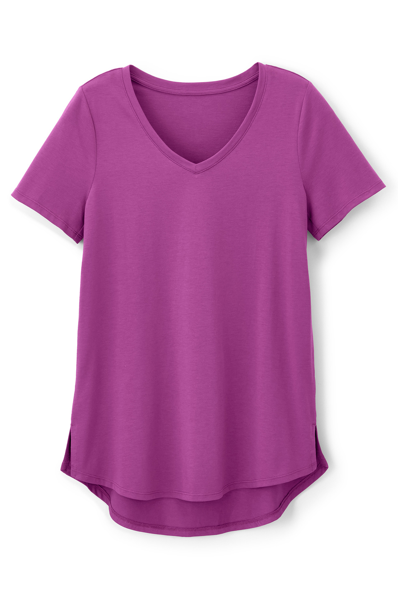 SoftEssential™ Supima® Isabel Short Sleeve Tunic - Soft Surroundings Outlet