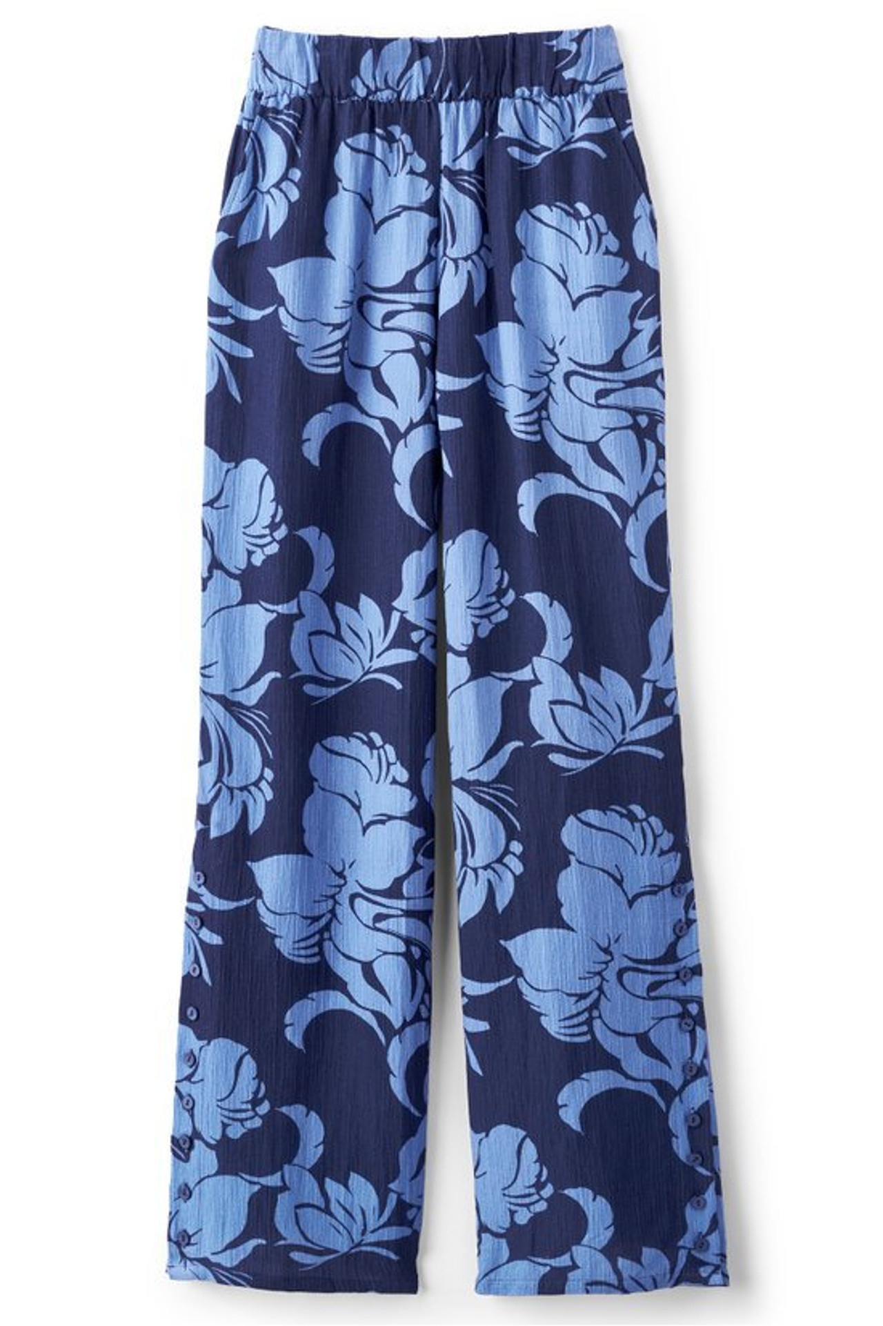 Oceo Gauze Wide-Leg Pants - Soft Surroundings Outlet