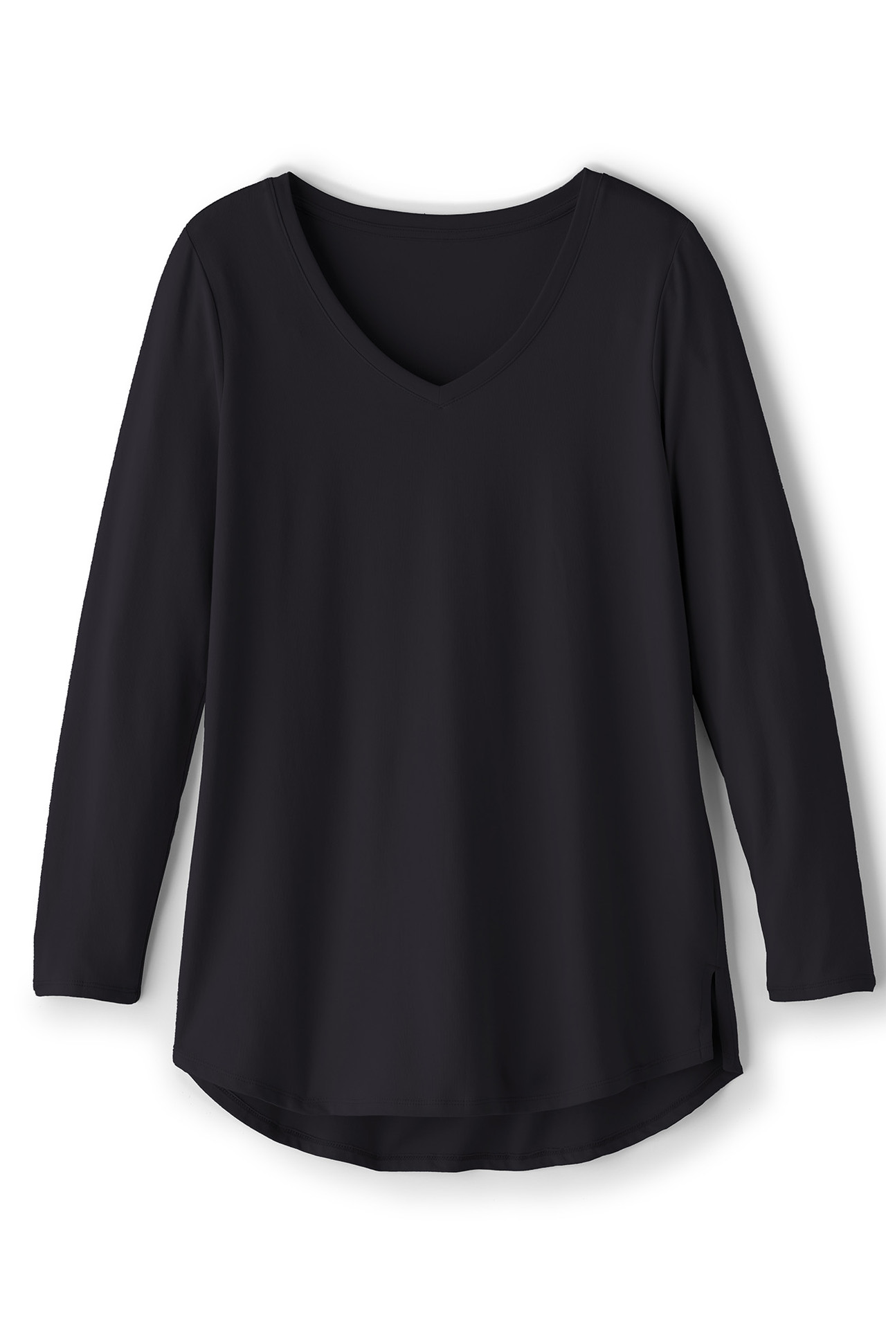 SoftEssential™ Supima® Isabel Long Sleeve Tunic - Soft Surroundings Outlet
