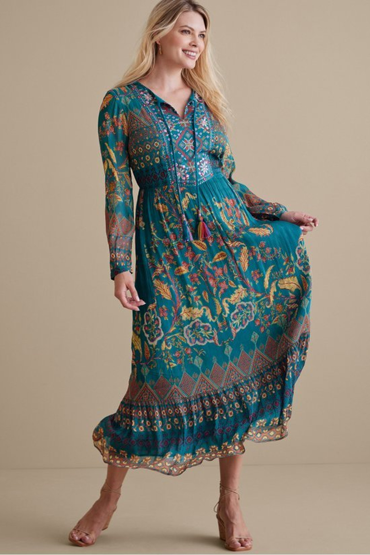 Mirapani Dress - Soft Surroundings Outlet