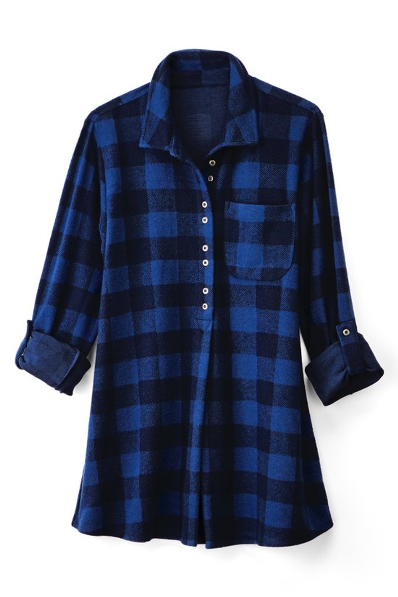 Mad About Plaid Tunic - Soft Surroundings Outlet