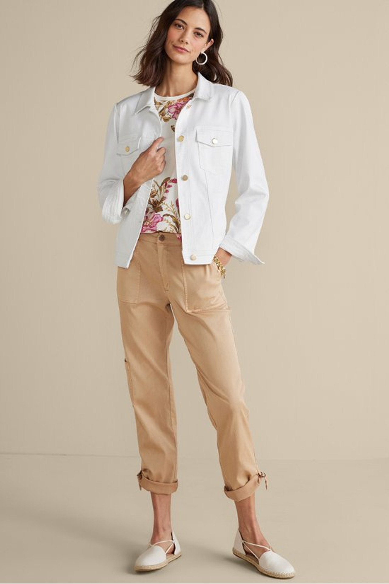 Diana Shapely Denim Jacket - Soft Surroundings Outlet