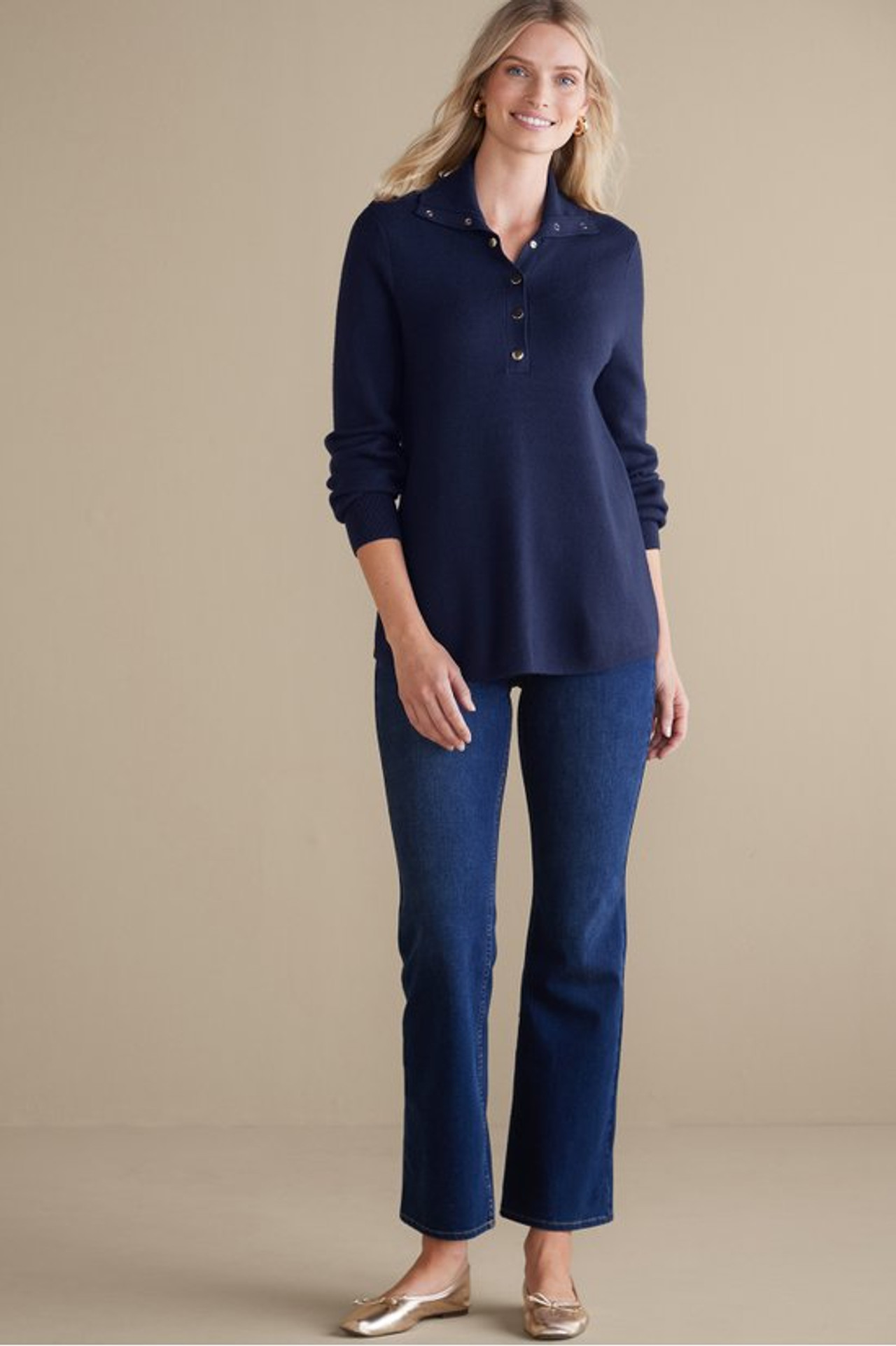 Meria Sweater Tunic - Soft Surroundings Outlet