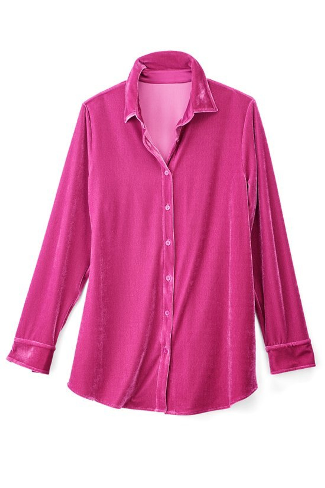 Velvet Boyfriend Tunic Shirt - Soft Surroundings Outlet
