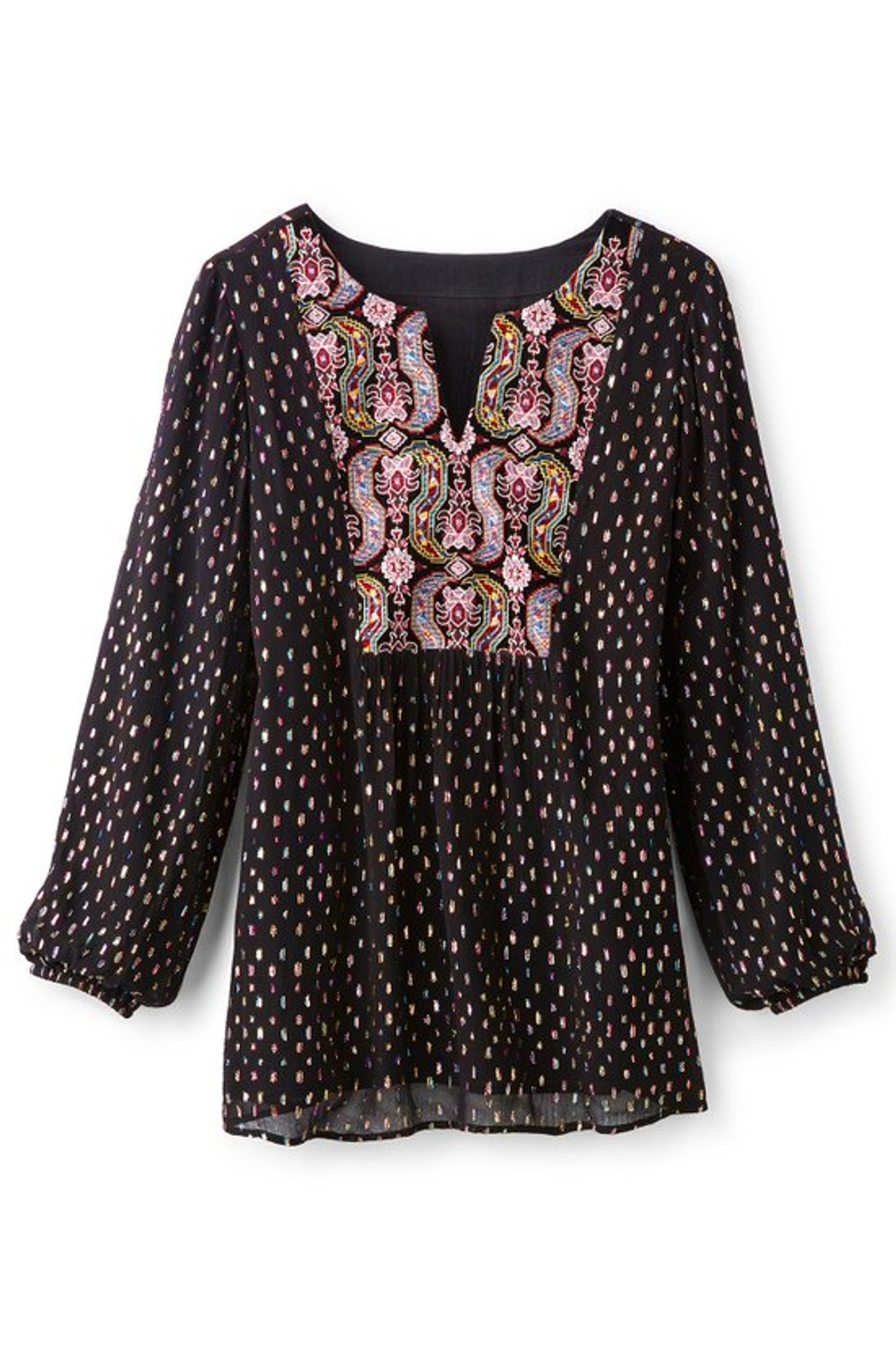 Wynn Shimmer Tunic - Soft Surroundings Outlet