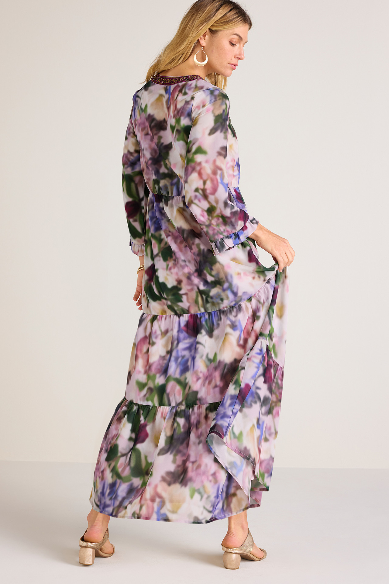 Baroque Maxi Dress - Soft Surroundings Outlet