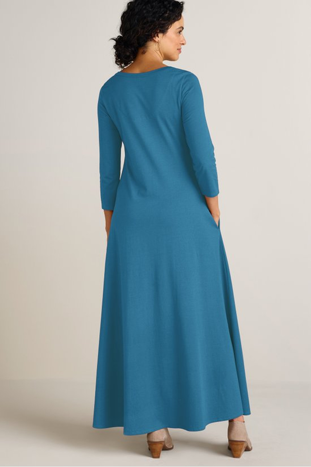 Santiago 3/4 Sleeve Dress - Soft Surroundings Outlet