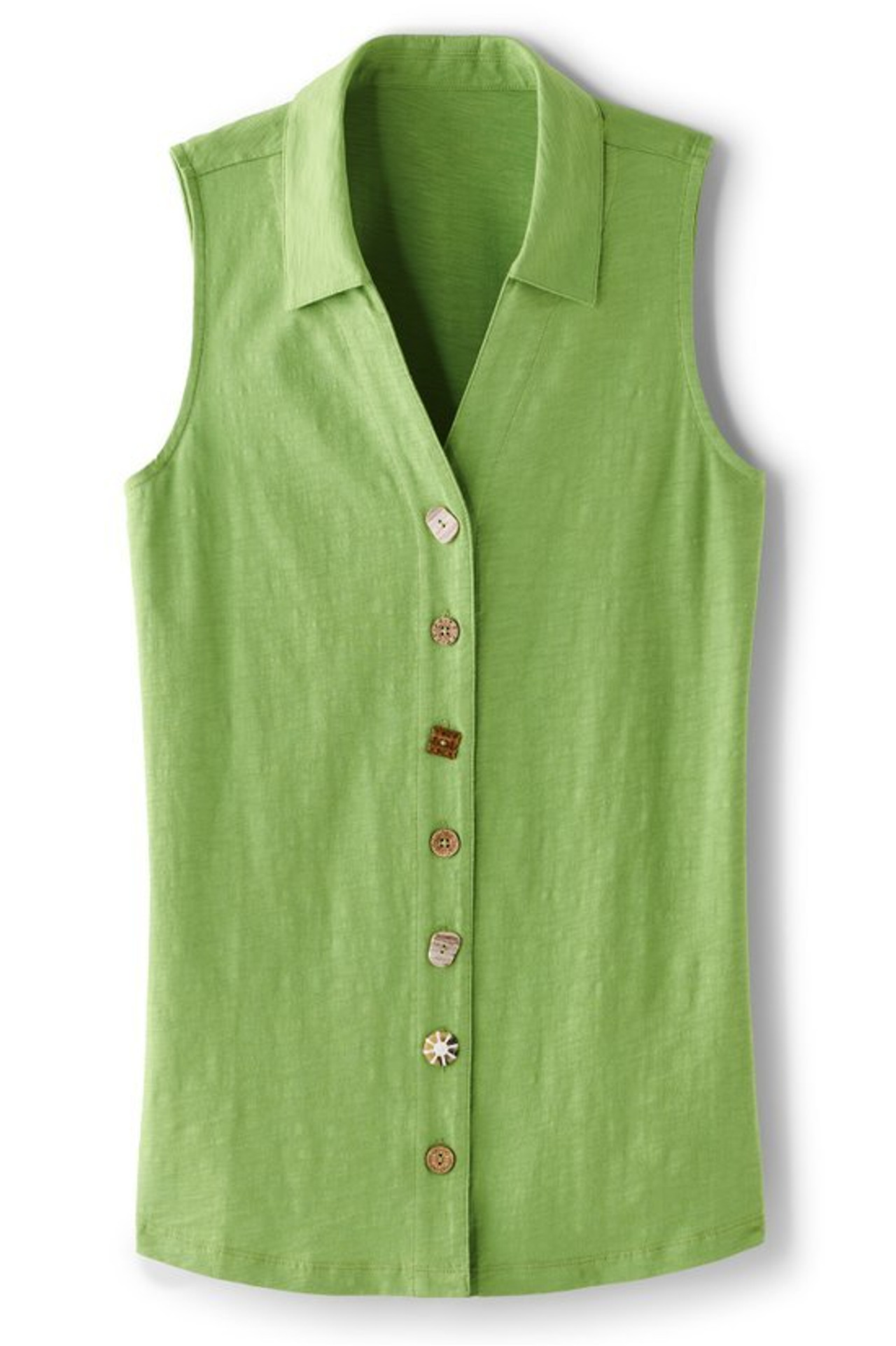 Danielle Sleeveless Tunic - Soft Surroundings Outlet