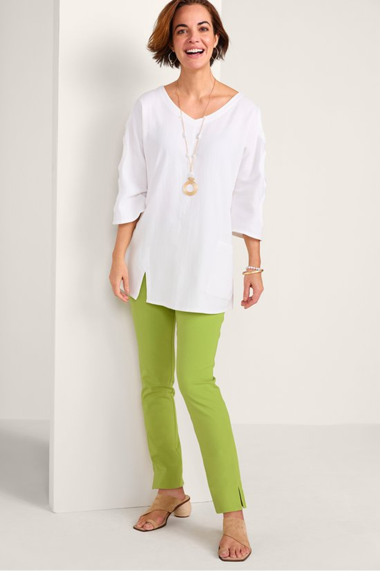 SoftEssential™ SUPERLA Slim Leg Ankle Pants - Soft Surroundings Outlet