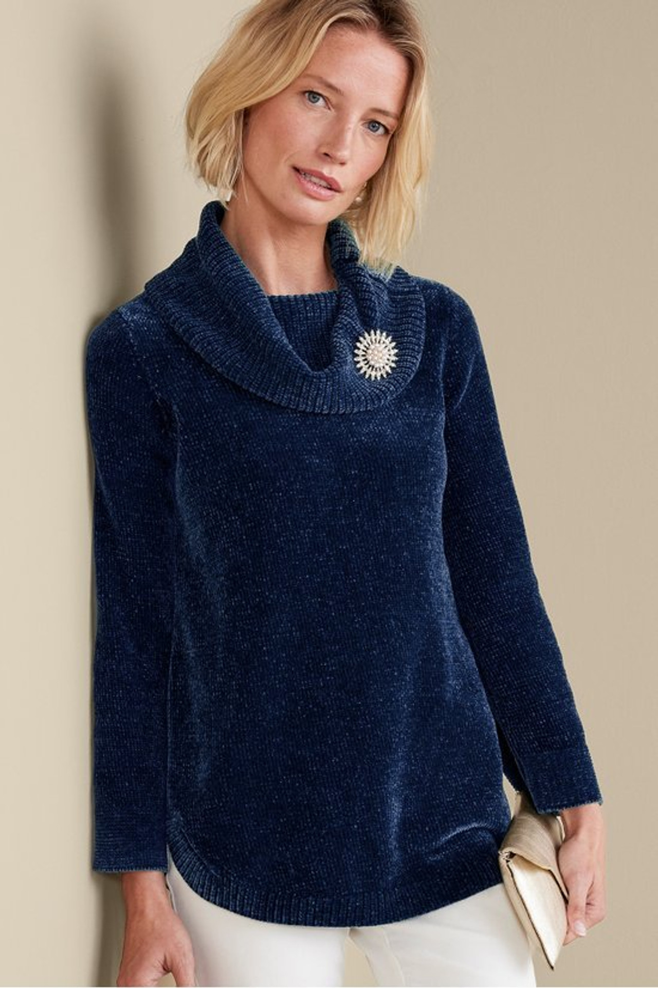 Soft Winds Chenille Tunic Sweater - Soft Surroundings Outlet