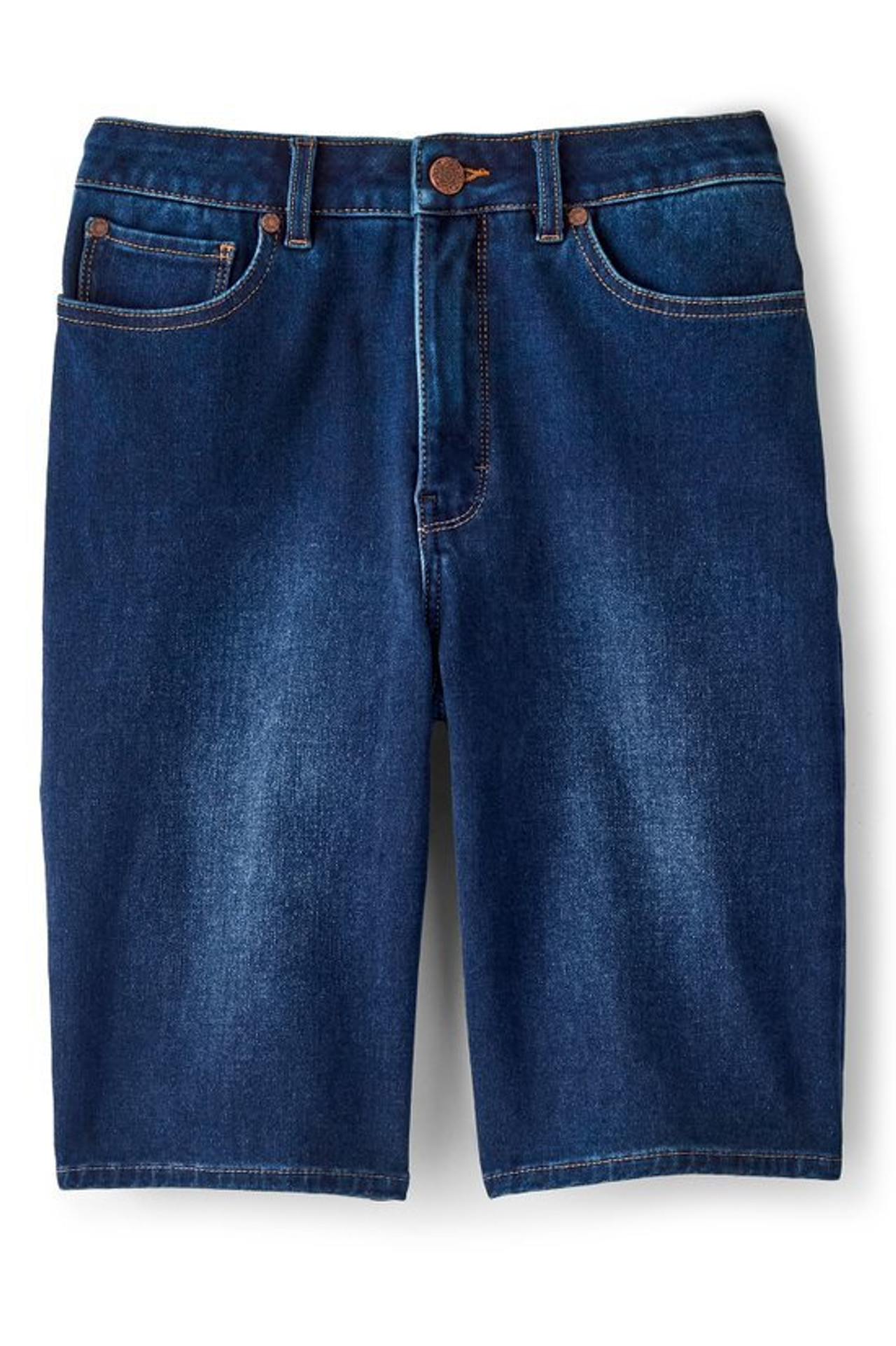 Ultimate Denim Slim Leg Shorts - Soft Surroundings Outlet