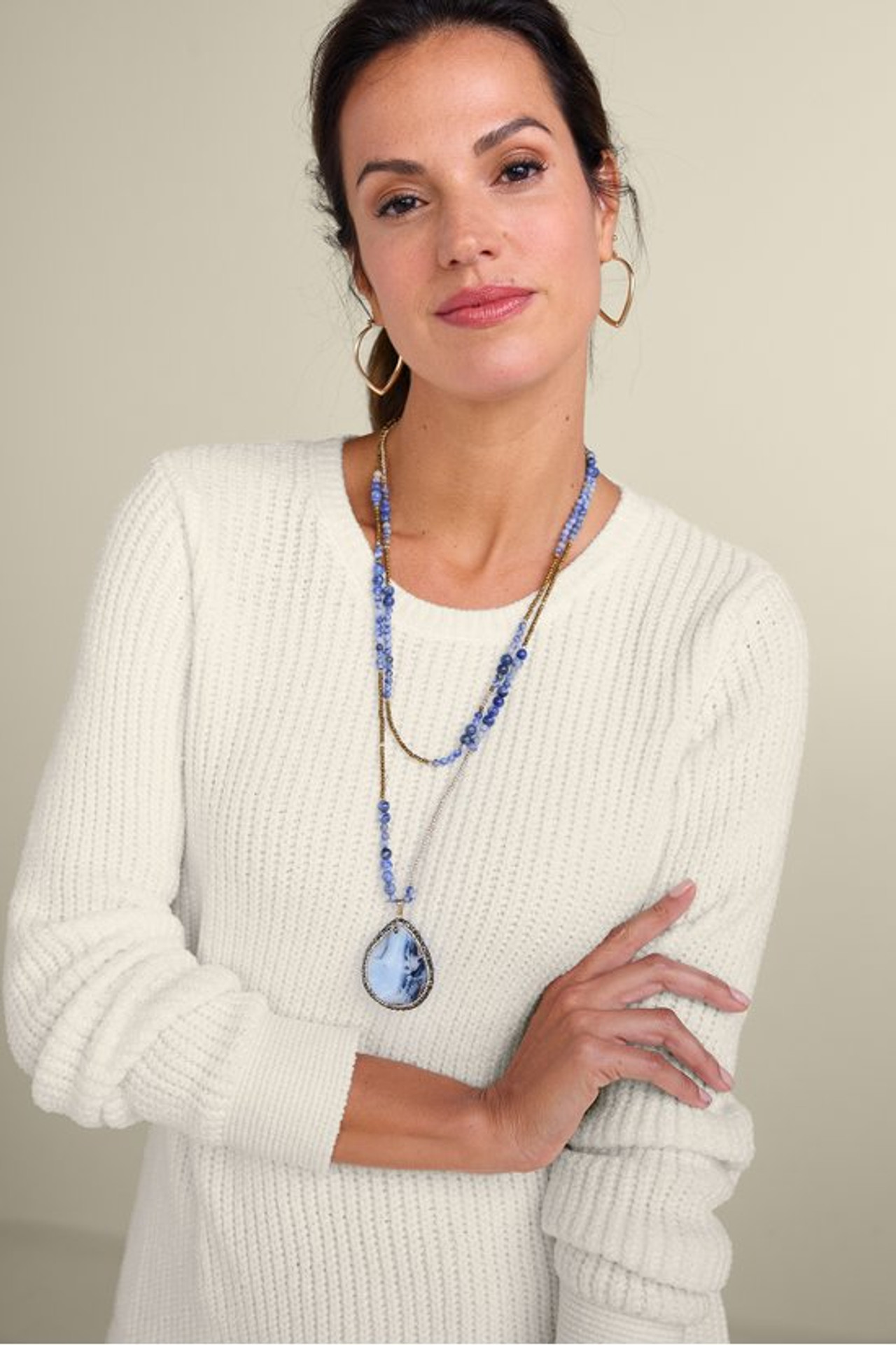 Gwendolyn Chenille Sweater - Soft Surroundings Outlet