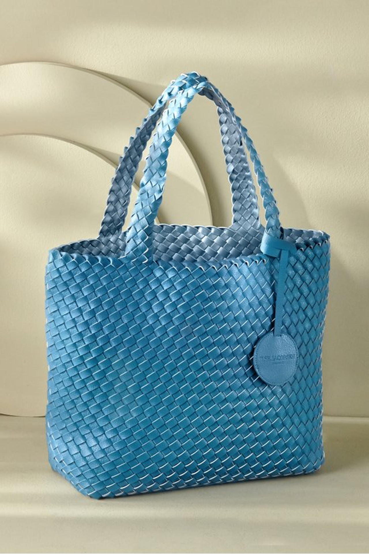 Jetty Reversible Woven Bag - Soft Surroundings Outlet