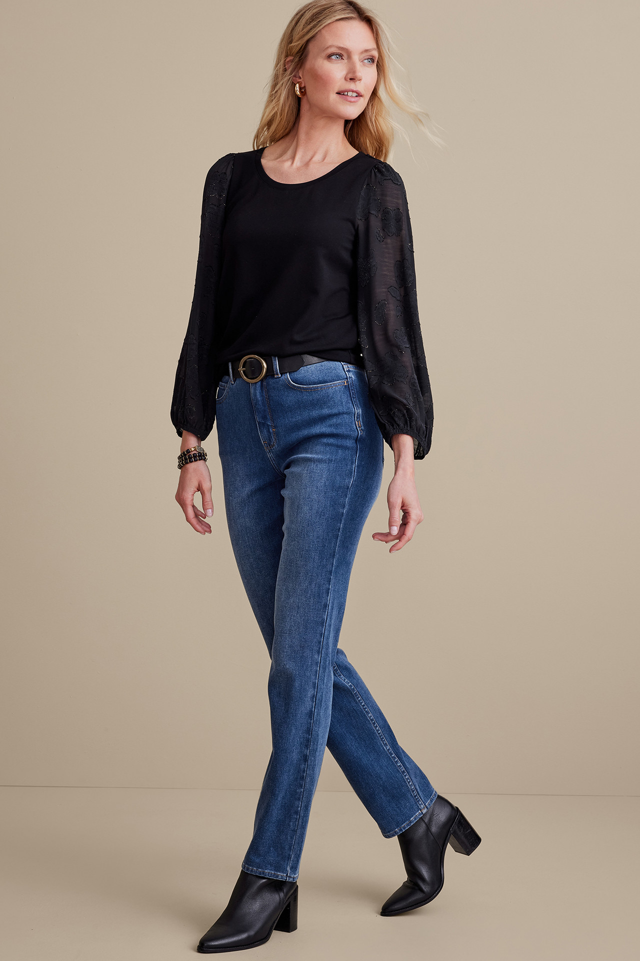 Ultimate Denim Straight Leg Jeans - Soft Surroundings Outlet