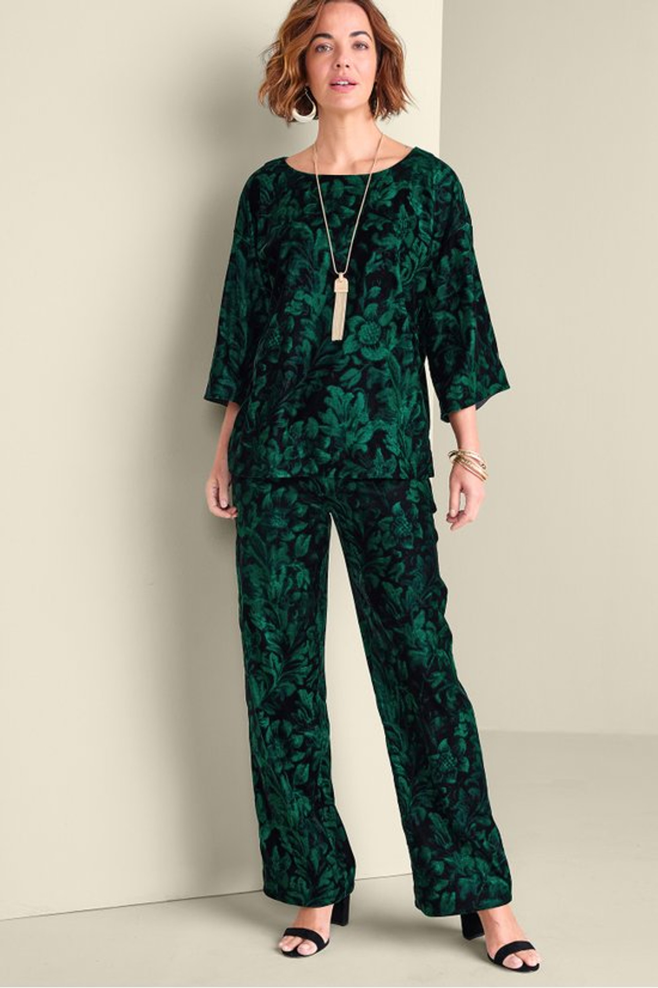 Aria Velvet Top - Soft Surroundings Outlet