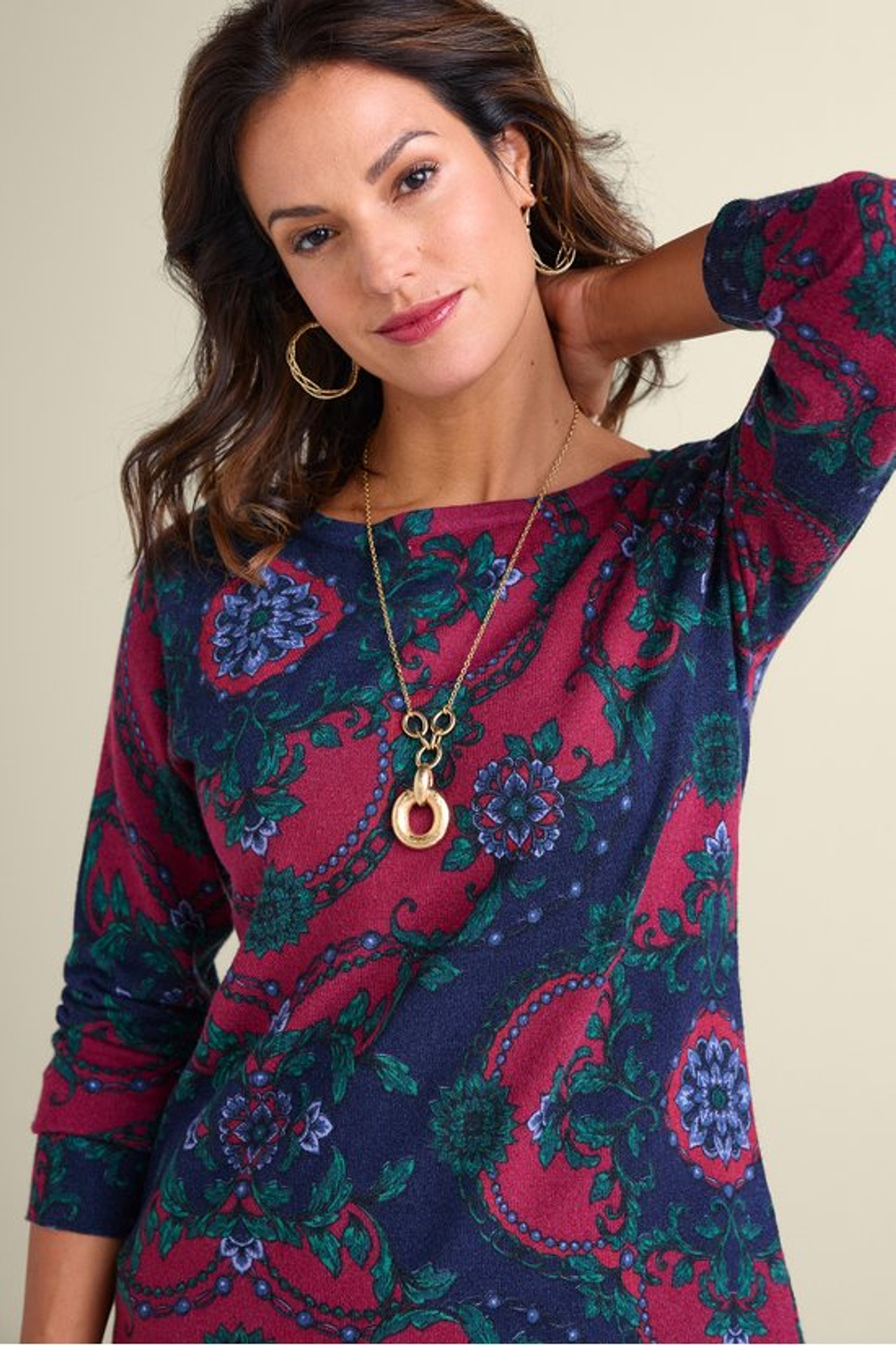 Marlyn Tunic Sweater - Soft Surroundings Outlet