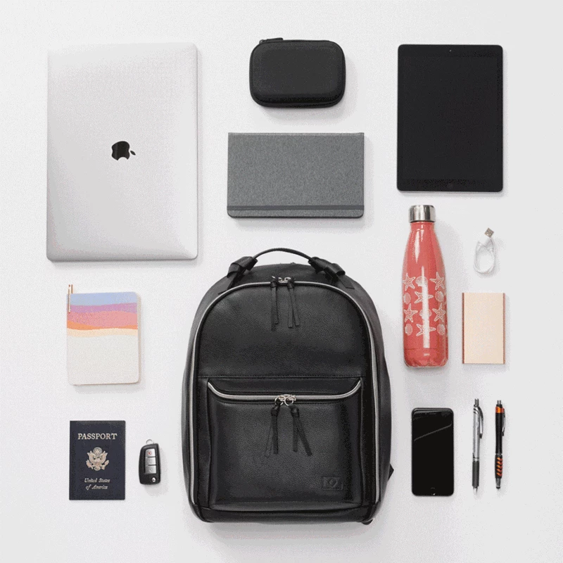 Samsonite Cognac Women's Leather Everyday Backpack Business Bags | 3249-ZDOUS - Samsonite Outlet Store