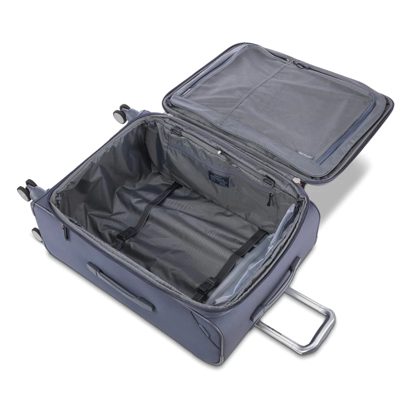 Samsonite Slate Ascentra Large Expandable Spinner Softside Luggage | 8620-BEFKU - Samsonite Outlet Store