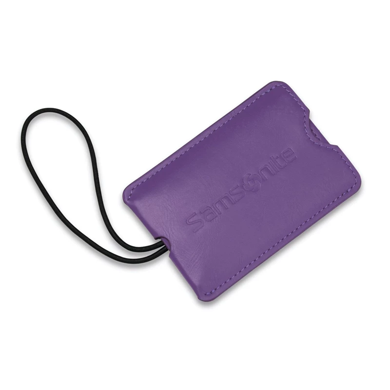 Samsonite Ultraviolet Vinyl ID Tag Luggage Accessories | 6287-SXPDA - Samsonite Outlet Store