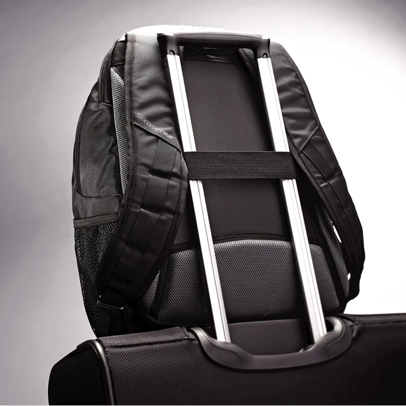 Samsonite Black/Orange Tectonic 2 Large Backpack Laptop Backpacks | 7629-SZTPQ - Samsonite Outlet Store