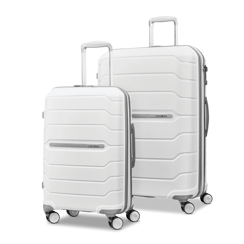 Samsonite White Freeform 2 Piece Set Hardside Luggage | 2359-WAEFT - Samsonite Outlet Store