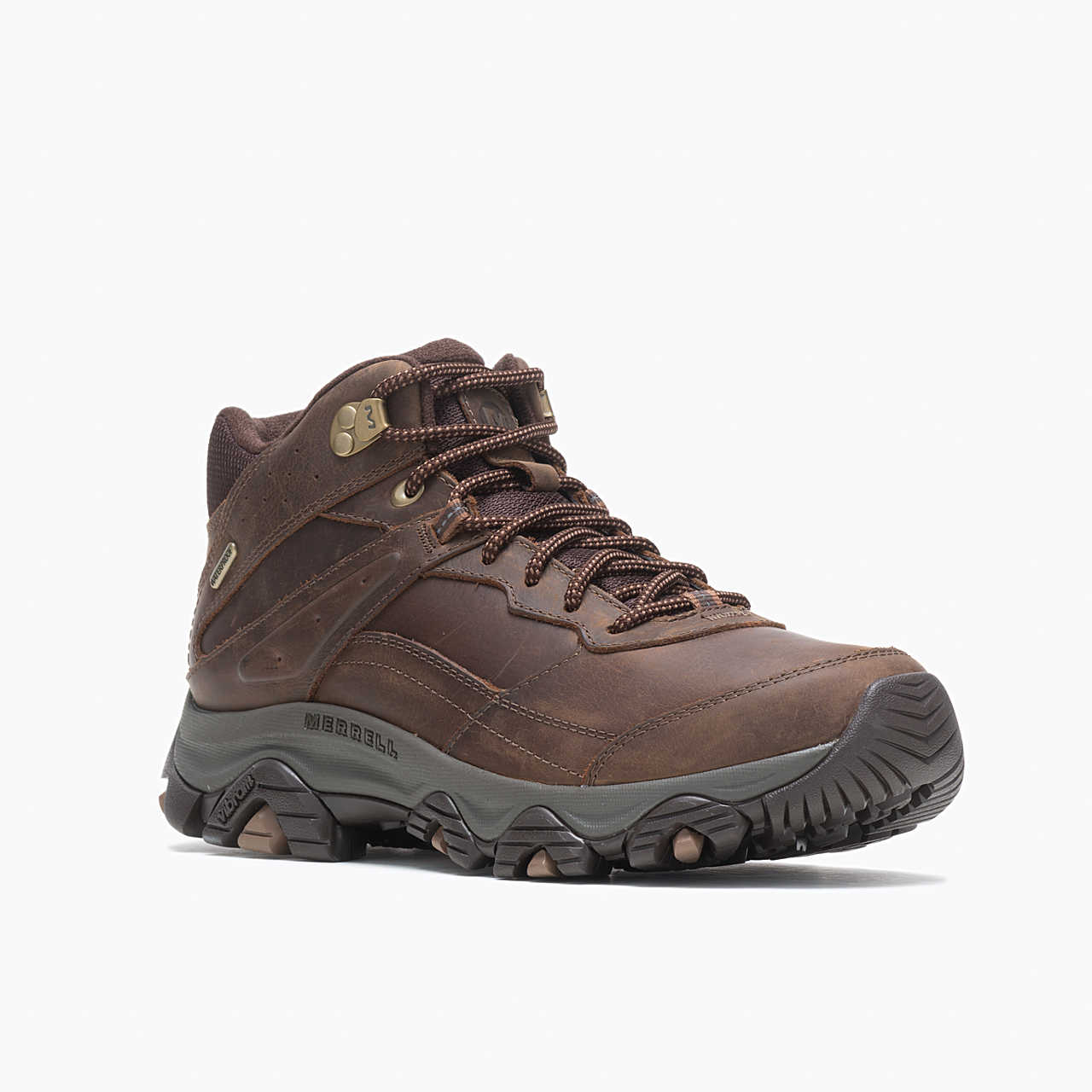Men's Moab Adventure 3 Mid Waterproof Wide Width - Merrell Outlet