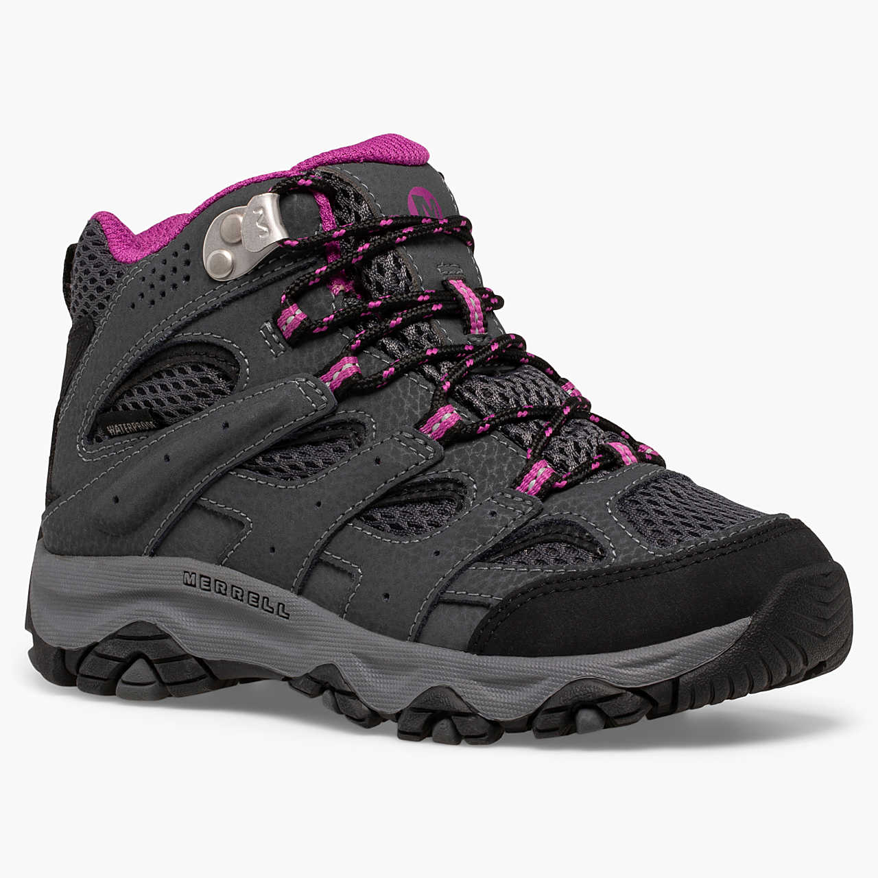Big Kid's Moab 3 Mid Waterproof Boot - Merrell Outlet