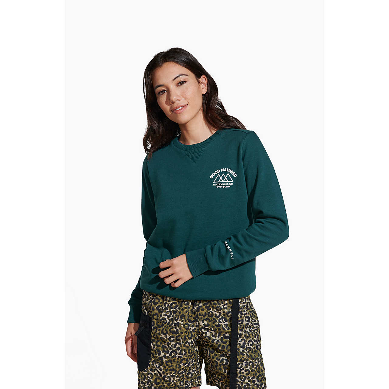 Women's Good Natured Fleece Crew Neck - Merrell Outlet