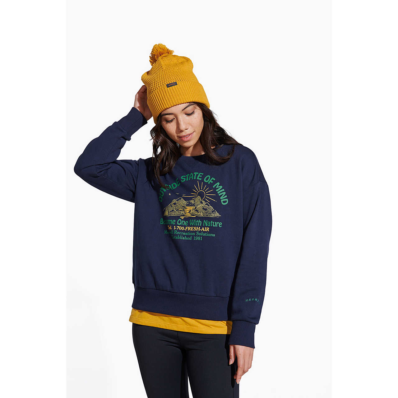 Women's Outside State Of Mind Crew - Merrell Outlet