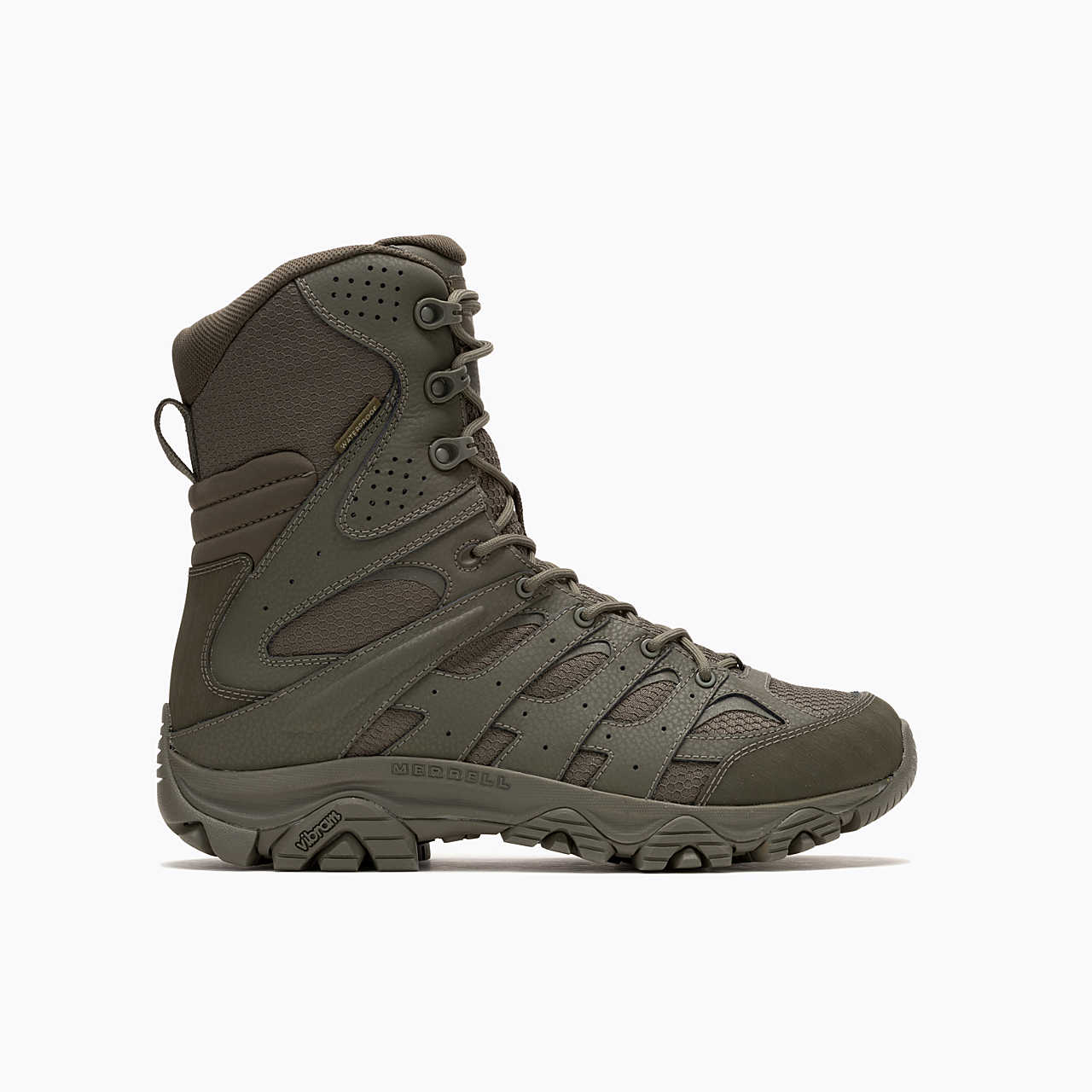 Men's Moab 3 8" Tactical Zip Waterproof Boot - Merrell Outlet