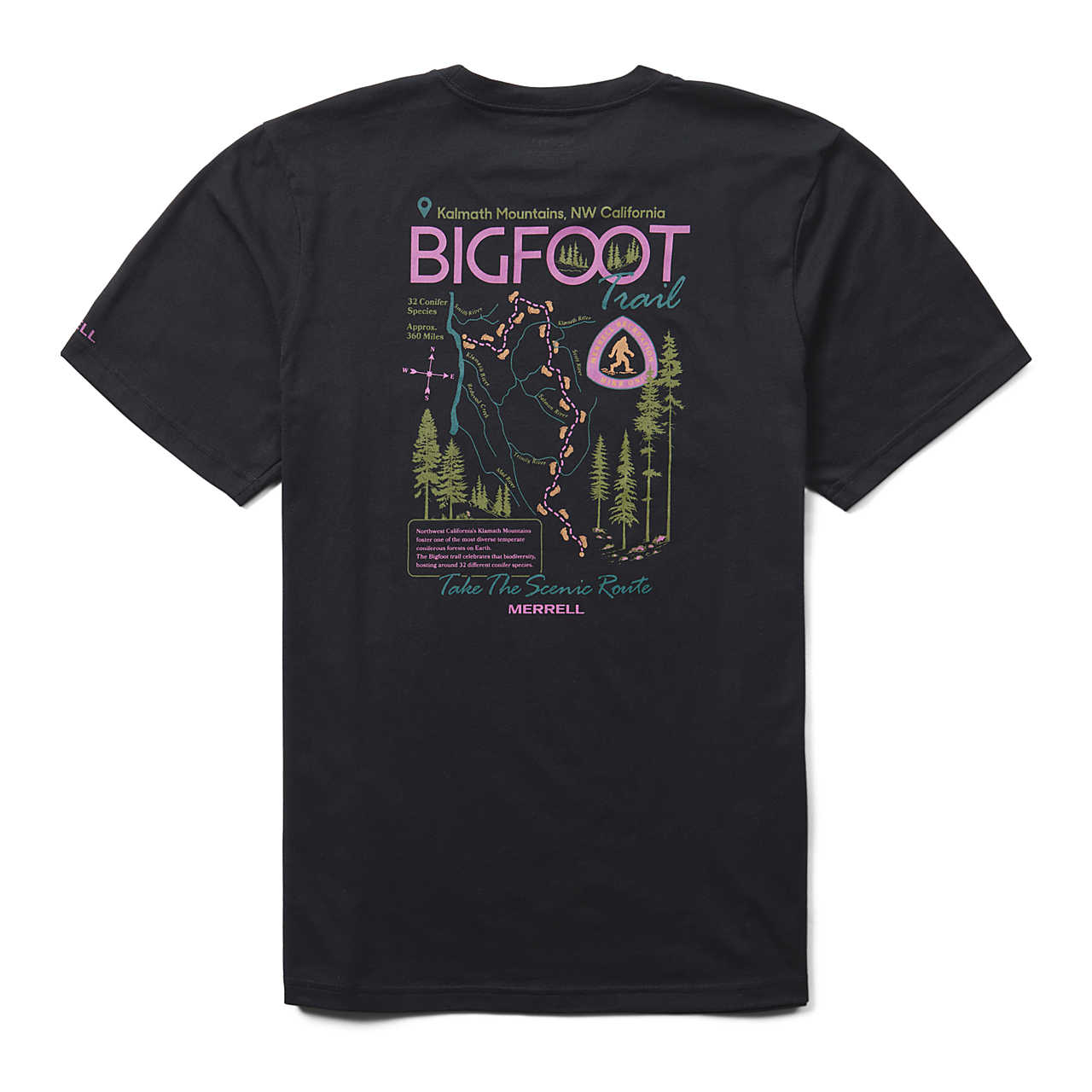Men's Bigfoot Trail Tee - Merrell Outlet