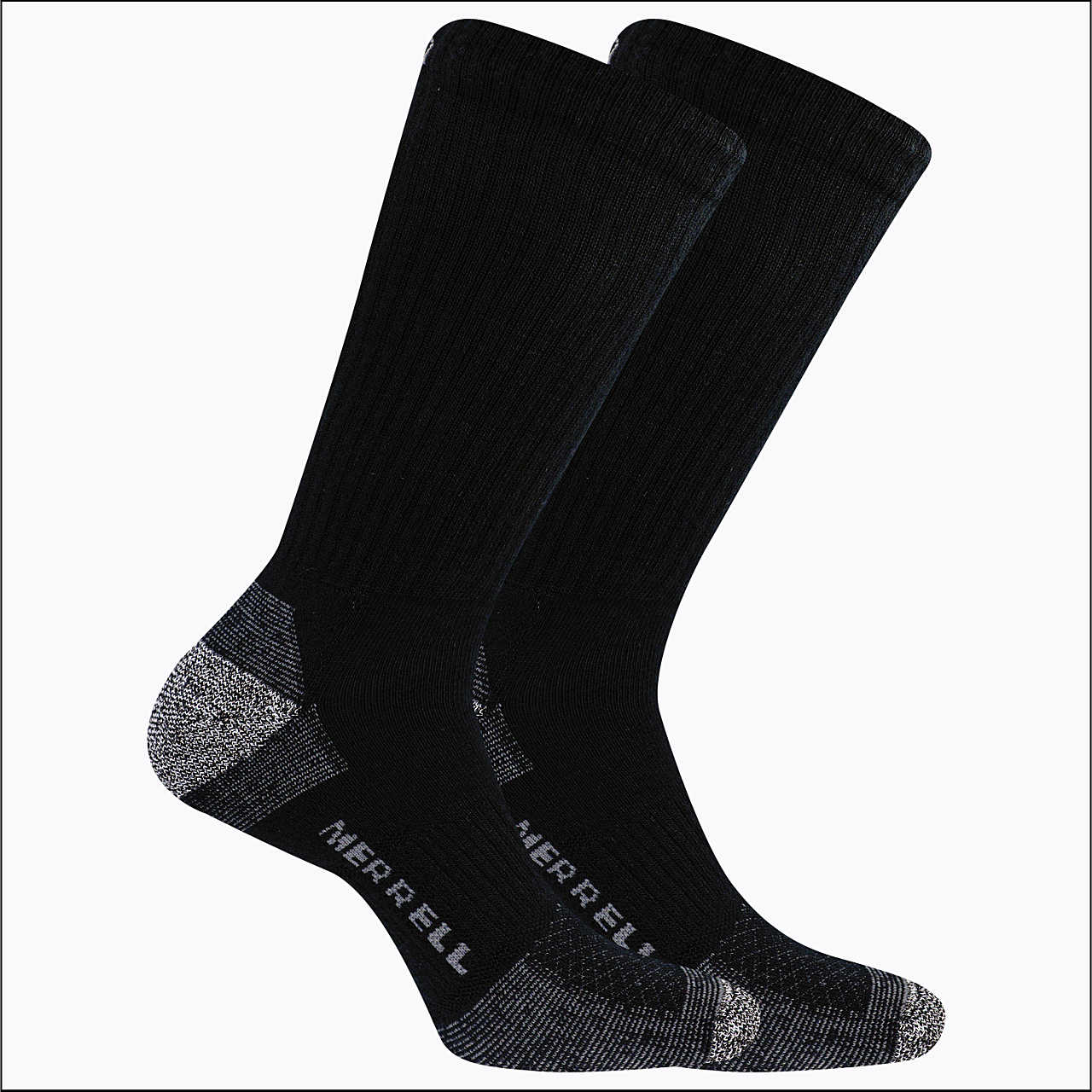 Rugged Steel Toe Crew Sock 2 Pack - Merrell Outlet