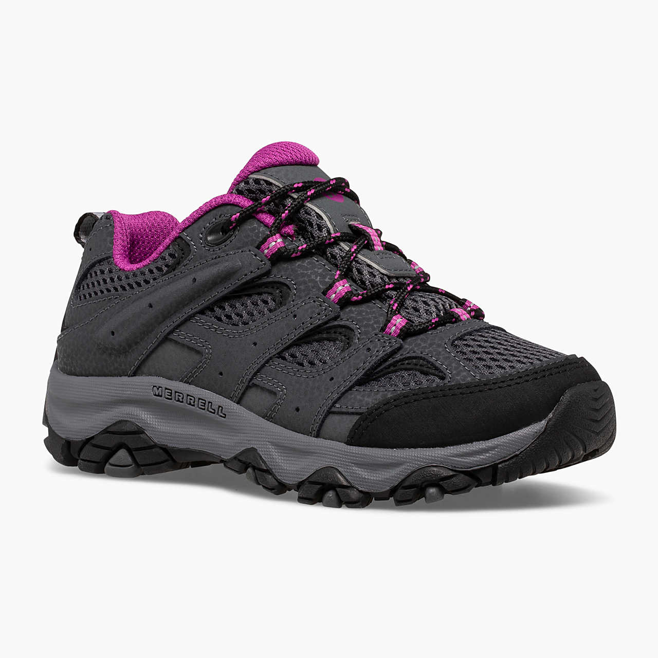 Big Kid's Moab 3 Low Lace Shoe - Merrell Outlet