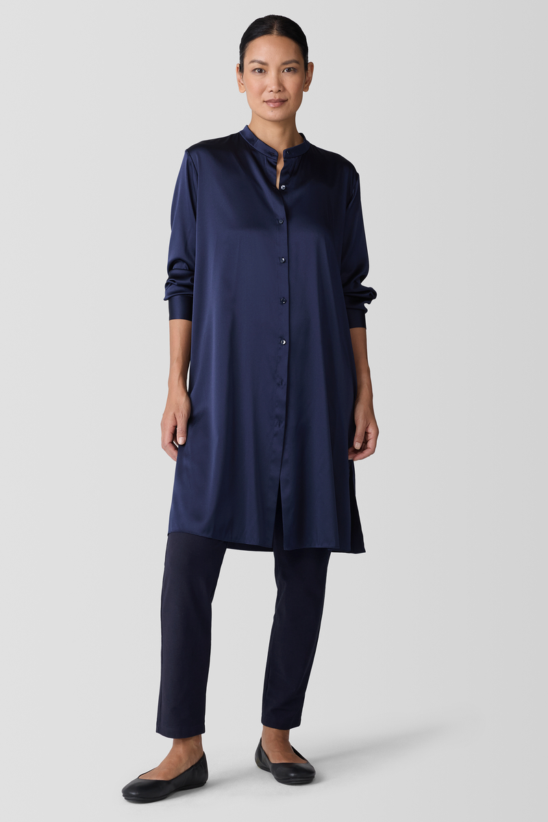 Organic Cotton Stretch Velveteen Slim Pant - Eileen Fisher Outlet